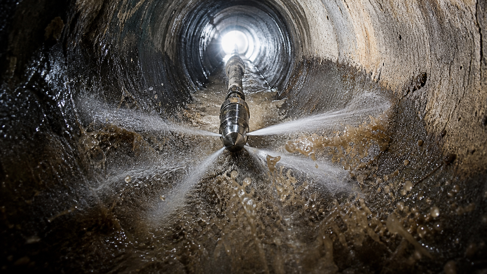 Comparaison hydrocurage vs furet pour le debouchage d'un drain residentiel au Quebec